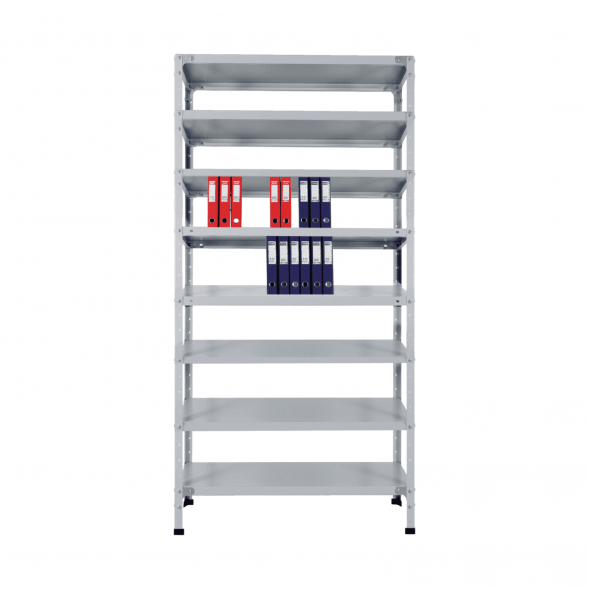 Стеллаж СТ-012 2200х1000х400 с 8 цинк полками до 140 кг