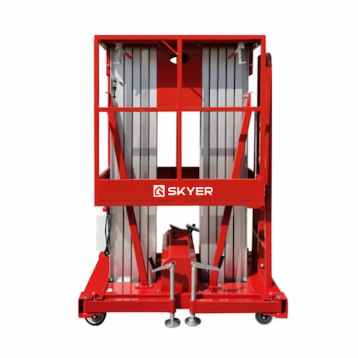 Подъемник двухмачтовый несамоходный электрический SKYER GTWY8-200 DC