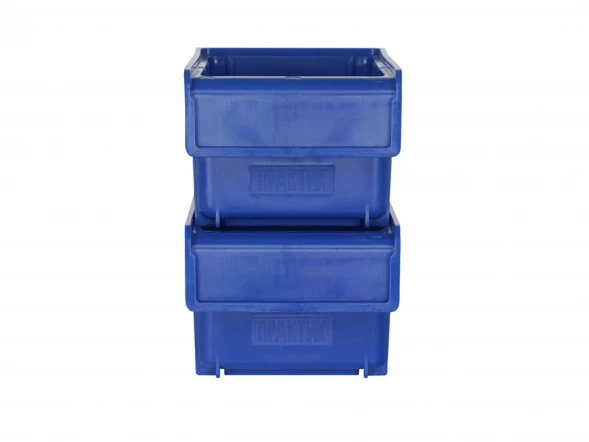 Ящик пластиковый Практик 170x105x80 синий