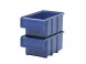 Ящик пластиковый Практик 170x105x80 синий