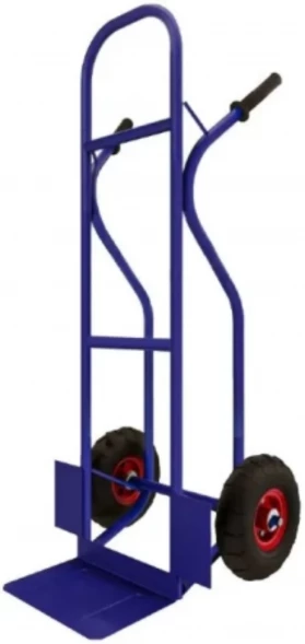 Тележка грузовая КГ 170 с колёсами пневмо d 250мм