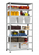 Стеллаж MS Hard 2000х1000х600 c 8 полками