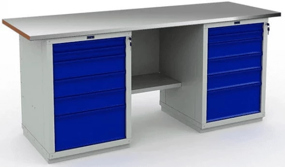 Верстак с полками гаражный для станка W200.WS6/WS6.000.W