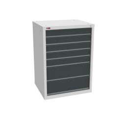 Тумба инструментальная ДиКом ВЛ-027, RAL 7038/7016