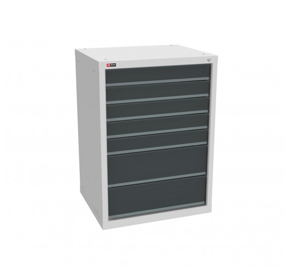 Тумба инструментальная ДиКом ВЛ-027, RAL 7038/7016