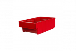 Ящик пласт. Б 300х185х100 красный