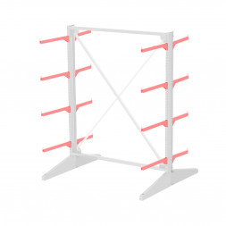 Стеллаж консольный двухсторонний Sortex 1920х1634х1280 4 яруса