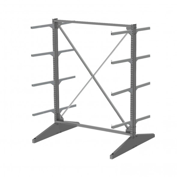 Стеллаж консольный двухсторонний Sortex 1920х1634х1280 4 яруса