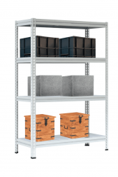 Стеллаж МС-Т 2000х1856х632 мм 4 яруса настил металл