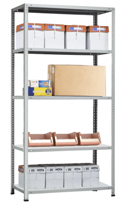Стеллаж MS Strong 2550х1500х600 c 5 полками
