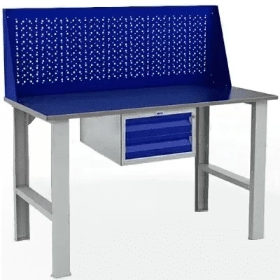 Верстак с экраном и подвесным ящиком WT140.F1/F1.110