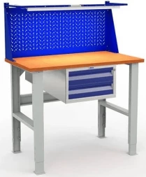 Верстак Практик с деревянной столешницей W120.F2/F2.111 1200 мм