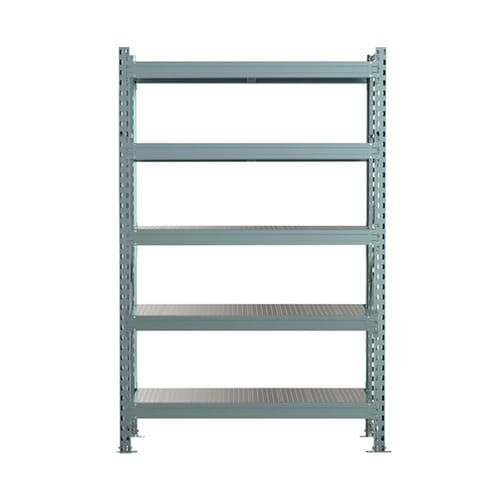 Стеллаж SGR-V 3000х1500х600 5 ярусов (рамы, балки, настил - цинк) ОС