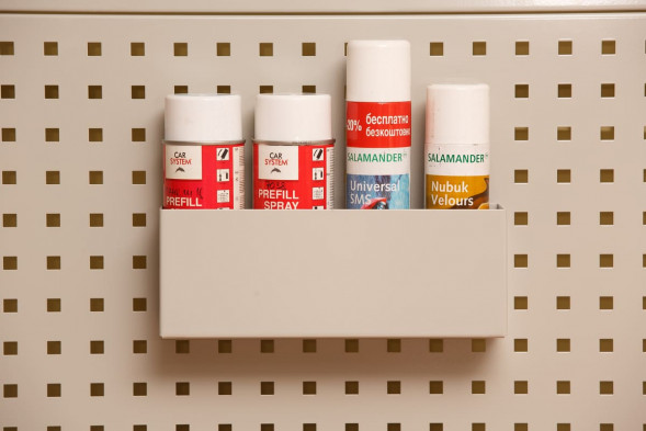 Лоток навесной на экран