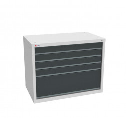 Тумба инструментальная ДиКом ВЛ-035, RAL 7038/7016