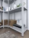 Стеллаж угловой МС 2500х1400х1400/500 мм 4 яруса