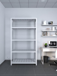 Стеллаж ТС Лайт 1800х1000х800 с 5 перфорированными полками