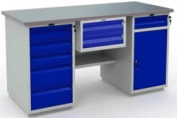 Верстак комбинированный WT160.WD5/WD2.100 1600 мм
