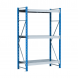 Стеллаж SGR-V 350 кг 2000х1200х600 3 яруса (рамы RAL 5015 / настил цинк) ОС