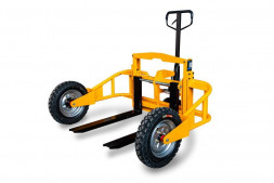 Тележка гидравлическая 1200 кг 813 мм TOR THW для бездорожья (резиновые колеса), шт