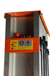 Подъемник мачтовый телескопический 125 кг 9 м TOR GTWY9-100 AC 220V 1-мачтовый (от сети) (G), шт