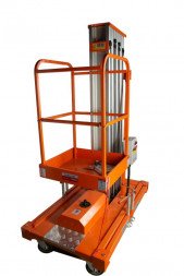 Подъемник мачтовый телескопический 125 кг 9 м TOR GTWY9-100 AC 220V 1-мачтовый (от сети) (G), шт