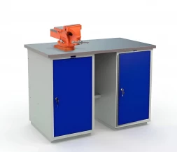 Верстак с тисками WT120.WD1/WD1.000