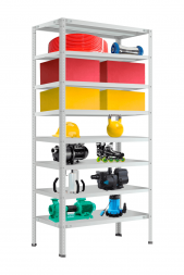 Стеллаж СТФ 2500х1200х500 мм 8 полок