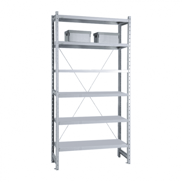 Стеллаж СК 2060х1066х400 с 6 полками ОС