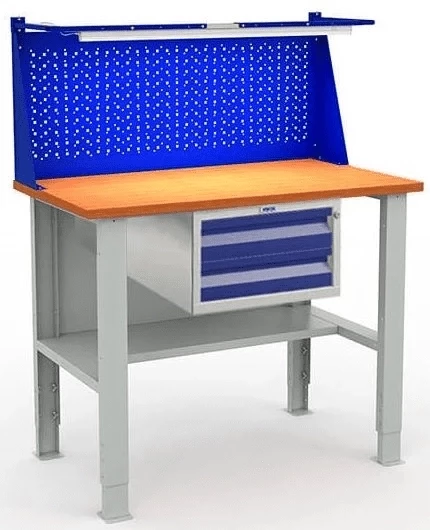 Верстак Практик промышленный W120.F2/F2.111.WSh 1200 мм