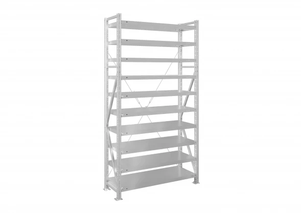 Стеллаж металлический MS U 2000х700х900 10 полок сплошные до 200 кг