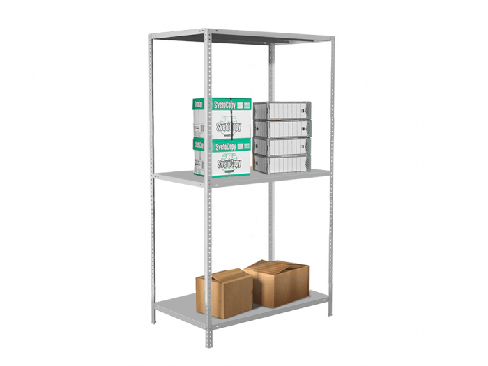 Стеллаж MS Standart 2550х1000х600 c 3 полками