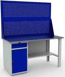 Верстак металлический для дачи модульный WT160.WD2/F1.020