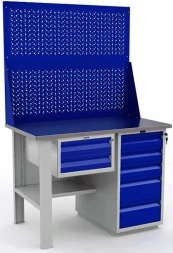 Верстак для квартиры Практик WT120.F1/WD5.120