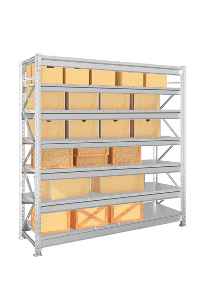 Стеллаж MS Pro Z 3000х2100х600 7 ярусов