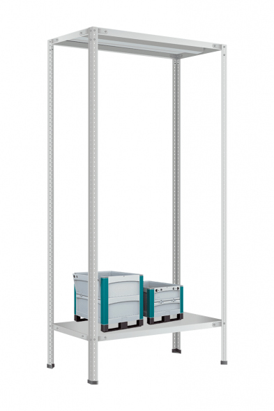 Стеллаж МС-900 2400х1000х600 мм 2 полки