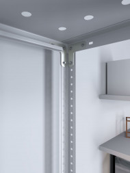 Стеллаж ТС Лайт 1500х1200х800 с 3 перфорированными полками