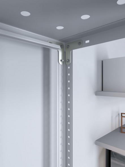 Стеллаж ТС Лайт 1500х1200х800 с 3 перфорированными полками