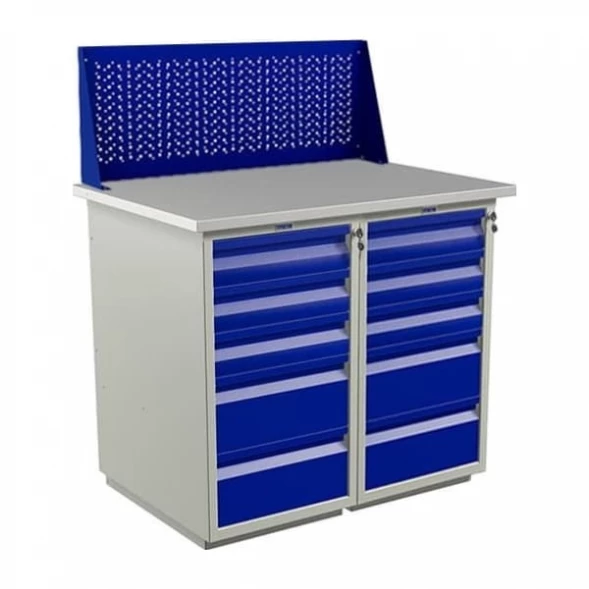 Верстак для СТО с металлической столешницей WT100.WD5/WD5.010