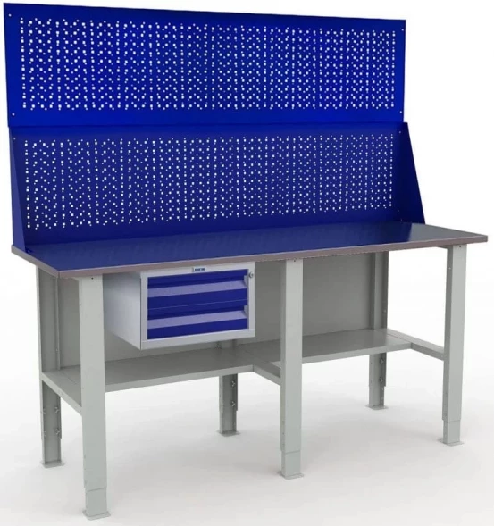 Верстак большой с двумя экранами для станка WTS200.F2/F2/F2.120