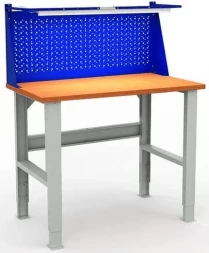 Верстак с освещением усиленный W120.F2/F2.011