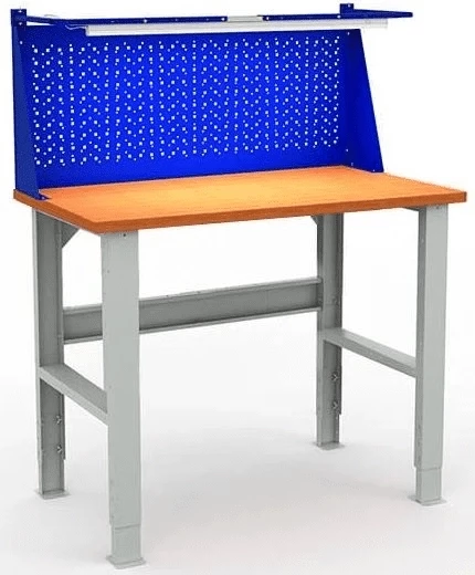 Верстак с освещением усиленный W120.F2/F2.011