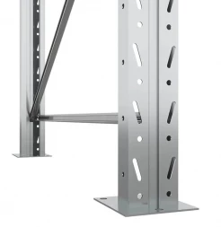 Стеллаж паллетный Лайт 4000х2200х1100 5 ярусов Р70.1.5Б120.1.5