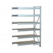 Стеллаж SGR-V 2000х2100х1000 6 ярусов (рамы, балки, настил - цинк) ДС