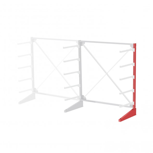 Стеллаж консольный односторонний Sortex 1920х1587х720 5 яруса ДС