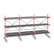 Стеллаж консольный СТ-062 2450х4660х1400 3 яруса +Н двухсторонний