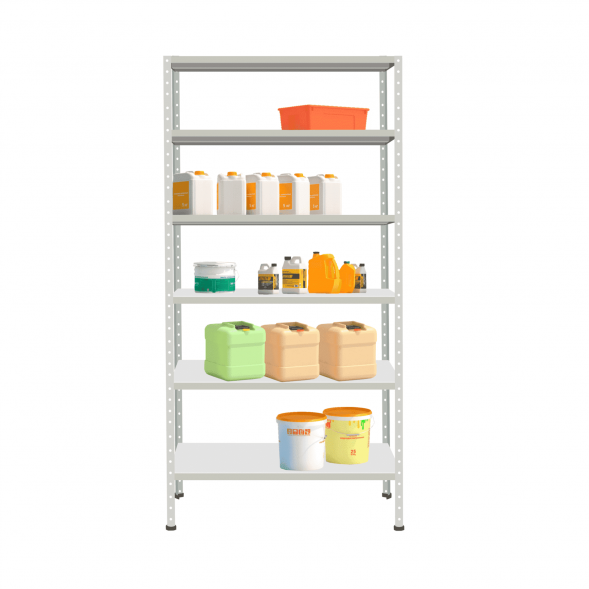 Стеллаж СТ-012 2500х1000х600 с 6 полками до 250 кг