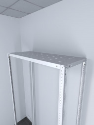 Стеллаж ТС Лайт 1500х700х800 с 2 перфорированными полками