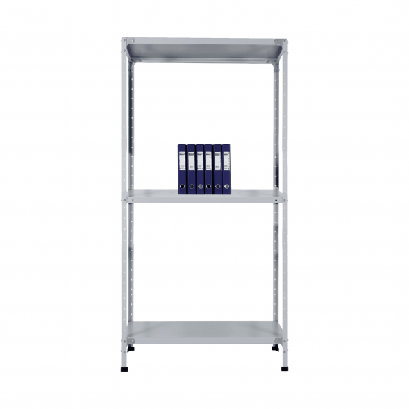 Стеллаж СТ-012 2500х1000х600 с 3 цинк полками до 140 кг