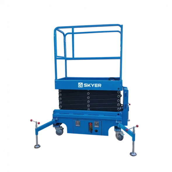 Подъемник ножничный несамоходный электрический SKYER PF0524 DC